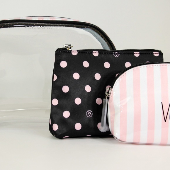 VICTORIA'S SECRET Travel Makeup Bag COSMETICS BAG - Picture 3 of 3